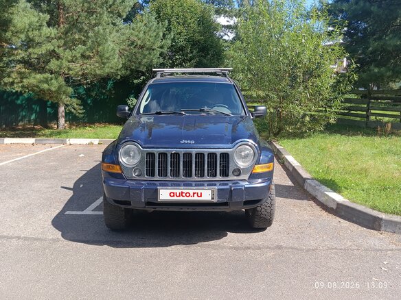2005 Jeep Cherokee III (KJ) Рестайлинг, синий, 700000 рублей - вид 1