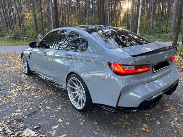 2022 BMW M3 Competition Package VI (G80), серый, 8599999 рублей - вид 11