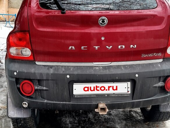 2008 SsangYong Actyon 4-speed I, красный, 550000 рублей - вид 1