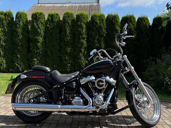 2020 Harley-Davidson Softail Standard, чёрный, 1120000 рублей - вид 12