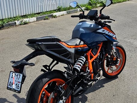 2024 KTM 390 Duke, синий, 590000 рублей, вид 5