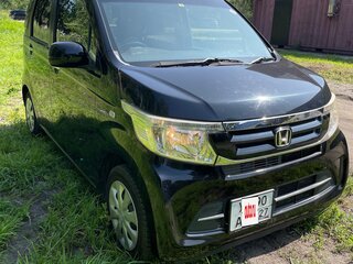 2017 Honda N-WGN I Рестайлинг, чёрный, 870000 рублей, вид 3