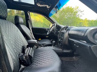 2002 Hyundai Santa Fe I, чёрный, 450000 рублей, вид 4