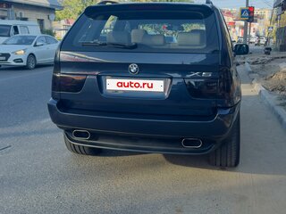2005 BMW X5 3.0i I (E53) Рестайлинг, синий, 1200000 рублей, вид 5