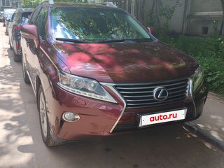 2014 Lexus RX 270 III Рестайлинг, красный, 2690000 рублей, вид 4