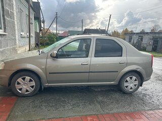 2013 Renault Logan I Рестайлинг, бежевый, 510000 рублей, вид 5