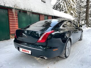 2012 Jaguar XJ Long IV (X351), зелёный, 2900000 рублей, вид 4