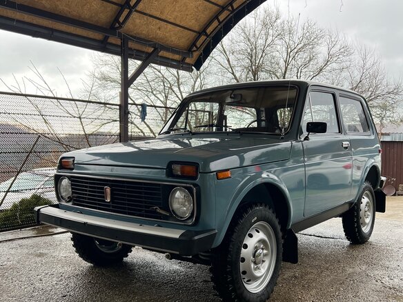 1989 Lada (ВАЗ) 2121 (4x4) I, голубой - вид 1