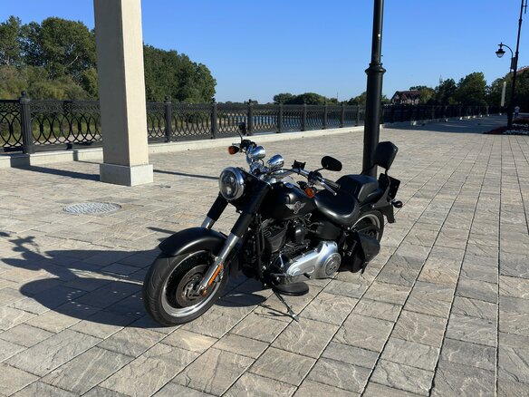 2014 Harley-Davidson Fat Boy, чёрный, 1350000 рублей - вид 27