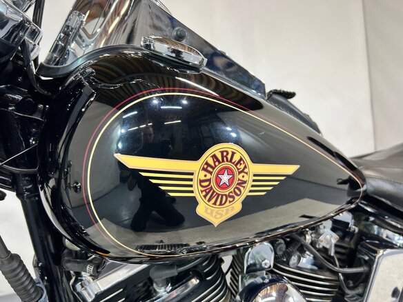 1998 Harley-Davidson Fat Boy, чёрный, 770000 рублей - вид 16