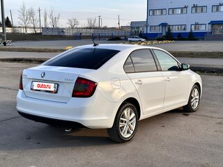 2019 Skoda Rapid I Рестайлинг, белый, 1350000 рублей, вид 4