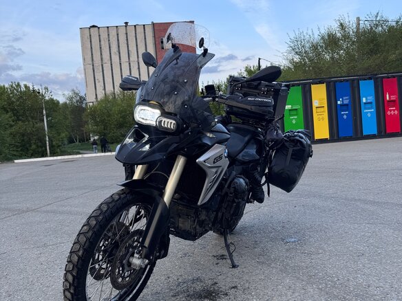 2016 BMW F 800 GS, чёрный, 690000 рублей