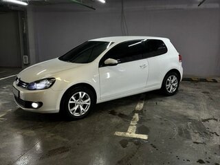 2010 Volkswagen Golf VI, белый, 680000 рублей, вид 2