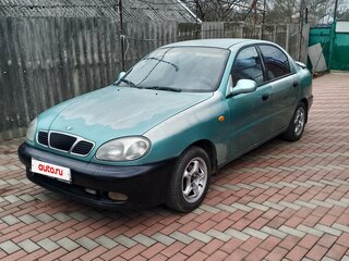 1998 Daewoo Lanos, зелёный, 191000 рублей, вид 1