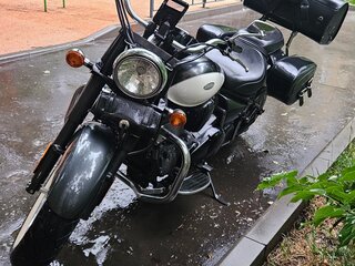 2012 Kawasaki VN900 Vulcan, белый, 640000 рублей, вид 2