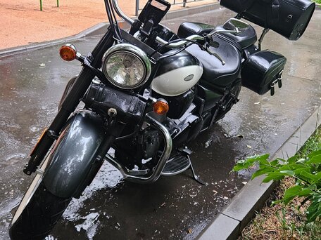 2012 Kawasaki VN900 Vulcan, белый, 640000 рублей, вид 2