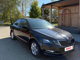 2018 Skoda Octavia III (A7) Рестайлинг, чёрный, 1850000 рублей, вид 3