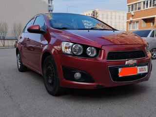 2012 Chevrolet Aveo II, красный, 650000 рублей, вид 5