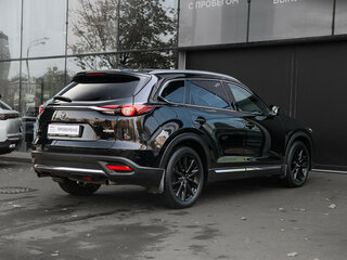 2021 Mazda CX-9 II Рестайлинг, чёрный, 4490000 рублей, вид 4