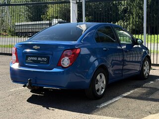 2013 Chevrolet Aveo II, синий, 739000 рублей, вид 4