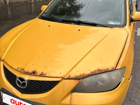 2003 Mazda 3 I (BK), жёлтый, 100000 рублей, вид 1