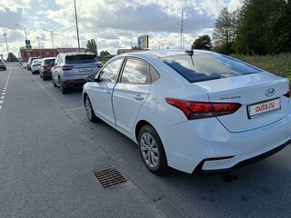 2019 Hyundai Solaris II, белый, 1235000 рублей, вид 4