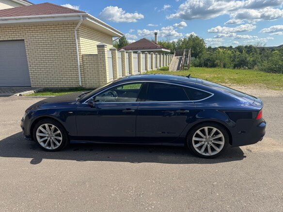 2011 Audi A7 I (4G), синий, 2500000 рублей - вид 5