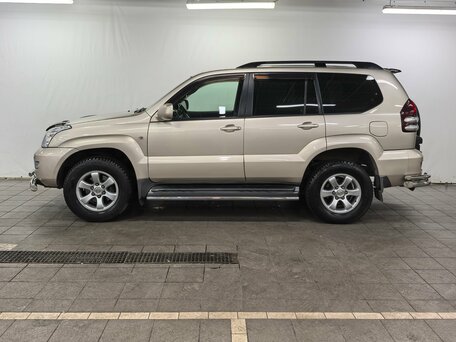 2006 Toyota Land Cruiser Prado 4-speed 120 Series, бежевый, 1550000 рублей, вид 3