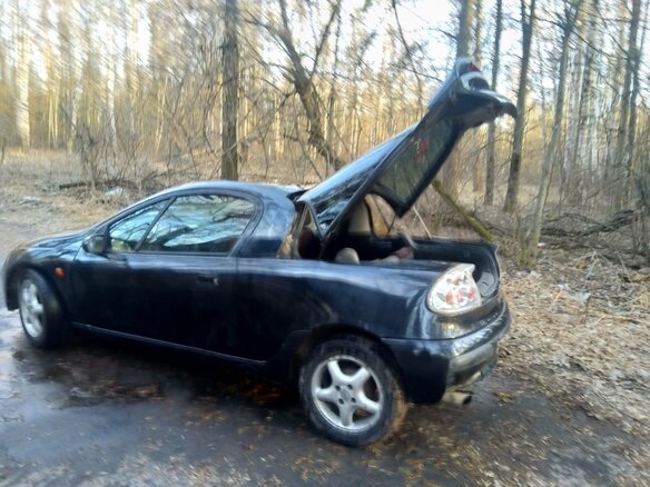 1994 Opel Tigra A, чёрный, 140000 рублей - вид 3