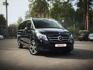 2018 Mercedes-Benz V-Класс Long 220 d длинный III (W447), чёрный, 4600000 рублей, вид 5