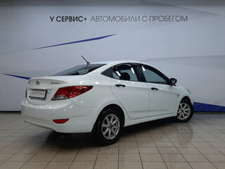 2012 Hyundai Solaris I, белый, 780000 рублей, вид 3