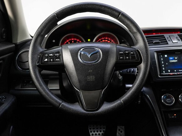 2011 Mazda 6 II (GH) Рестайлинг, голубой - вид 17
