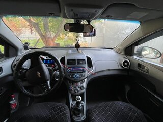 2012 Chevrolet Aveo II, серебристый, 280000 рублей, вид 5