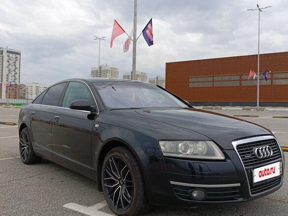 2006 Audi A6 III (C6), чёрный, 810000 рублей - вид 2