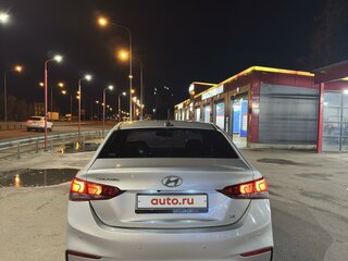 2018 Hyundai Solaris II, серебристый, 1545000 рублей, вид 4