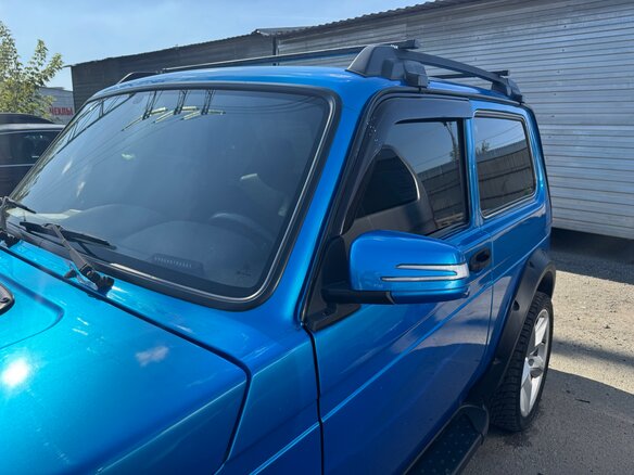 2006 Lada (ВАЗ) 2121 (4x4) I Рестайлинг, синий, 800000 рублей - вид 13