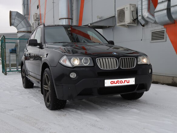 2009 BMW X3 35d I (E83) Рестайлинг, чёрный, 1950000 рублей - вид 9