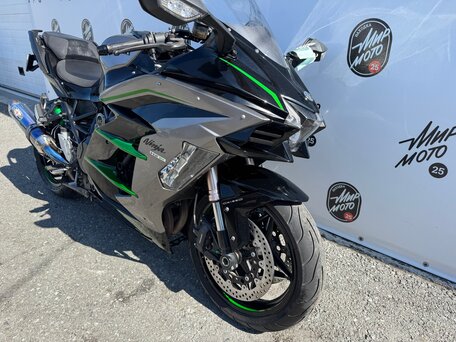 2020 Kawasaki Ninja H2 SX, серый, 1680000 рублей, вид 5