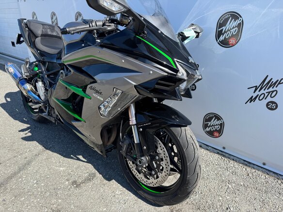 2020 Kawasaki Ninja H2 SX, серый, 1680000 рублей - вид 4