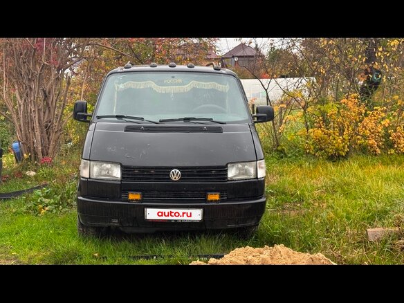 1993 Volkswagen Caravelle T4, чёрный, 205000 рублей