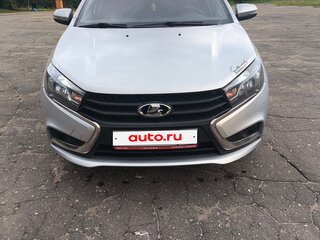 2019 Lada (ВАЗ) Vesta I, серебристый, 980000 рублей, вид 2