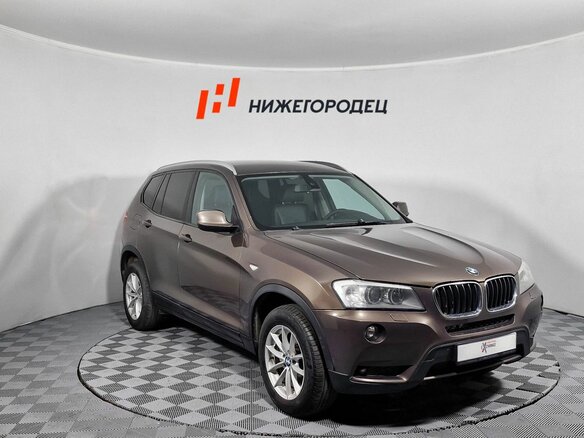 2012 BMW X3 28i xDrive II (F25), чёрный, 1720000 рублей - вид 3