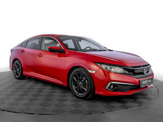 2021 Honda Civic X Рестайлинг, красный, 2030000 рублей, вид 3