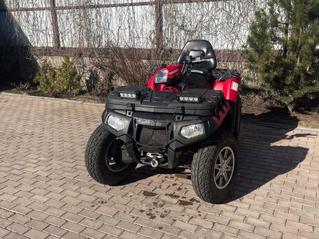 2014 Polaris Sportsman 550, красный, 570000 рублей, вид 2