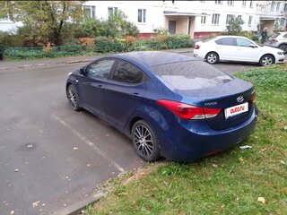 2012 Hyundai Elantra V (MD), синий, 710000 рублей, вид 4