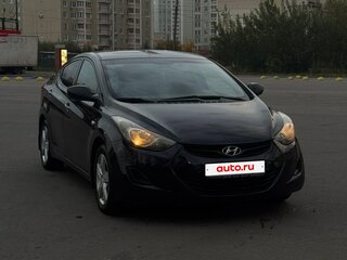 2013 Hyundai Elantra V (MD), чёрный, 590000 рублей, вид 1