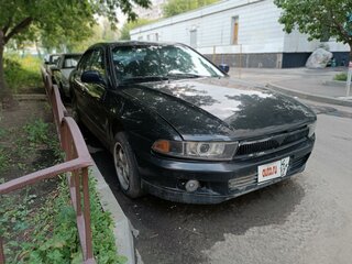 2000 Mitsubishi Galant VIII Рестайлинг, чёрный, 250000 рублей, вид 3
