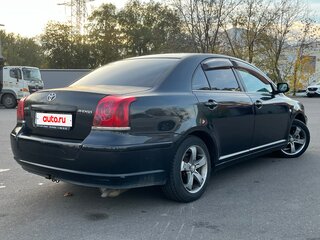 2004 Toyota Avensis II, чёрный, 655000 рублей, вид 4