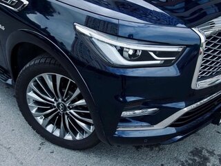 2018 Infiniti QX80 I Рестайлинг 2, синий, 5900000 рублей, вид 2