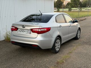 2014 Kia Rio III, серебристый, 729999 рублей, вид 3
